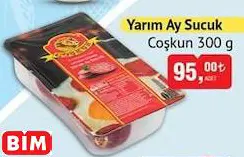 COŞKUN YARIM AY SUCUK COŞKUN YARIM AY SUCUK